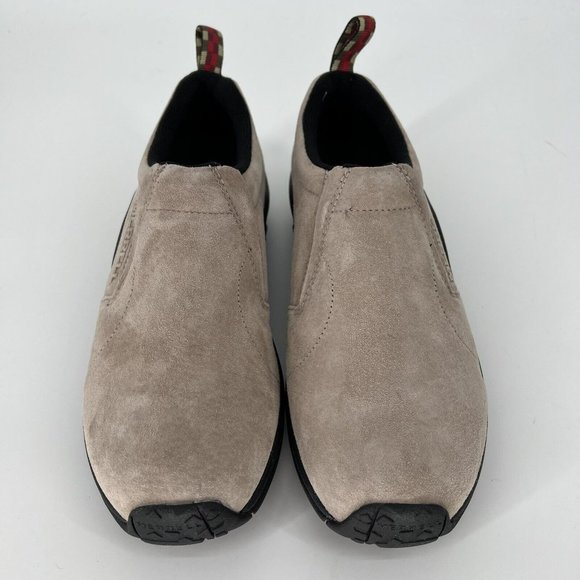 MERRELL JUNGLE MOC MENS Size 10M CLASSIC TAUPE SUEDE SLIP-ON TRAIL SHOE - Picture 2 of 11